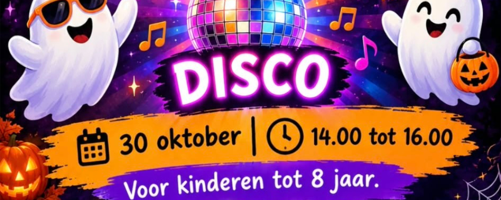 Halloween Disco voor kids